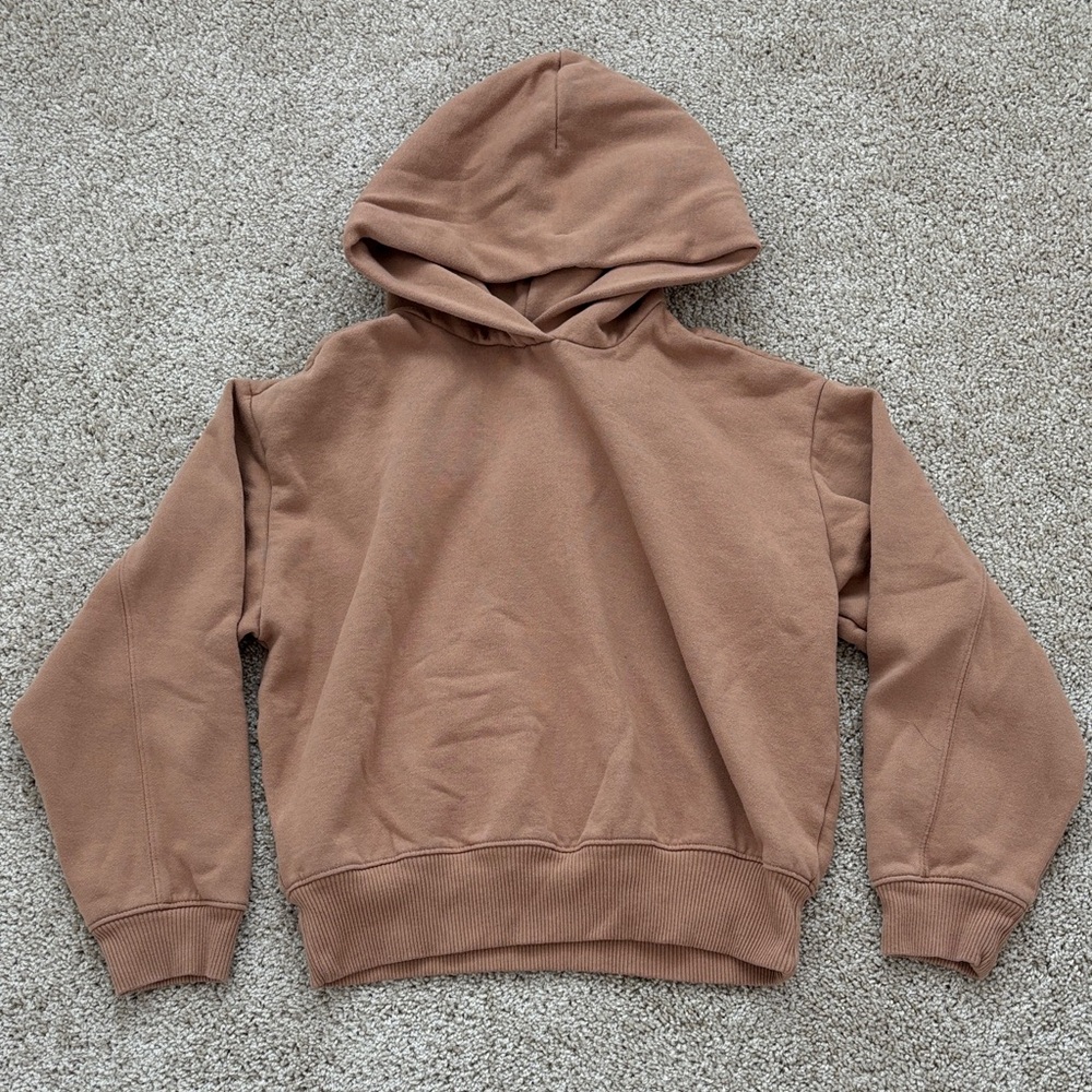a new day Tan Hoodie